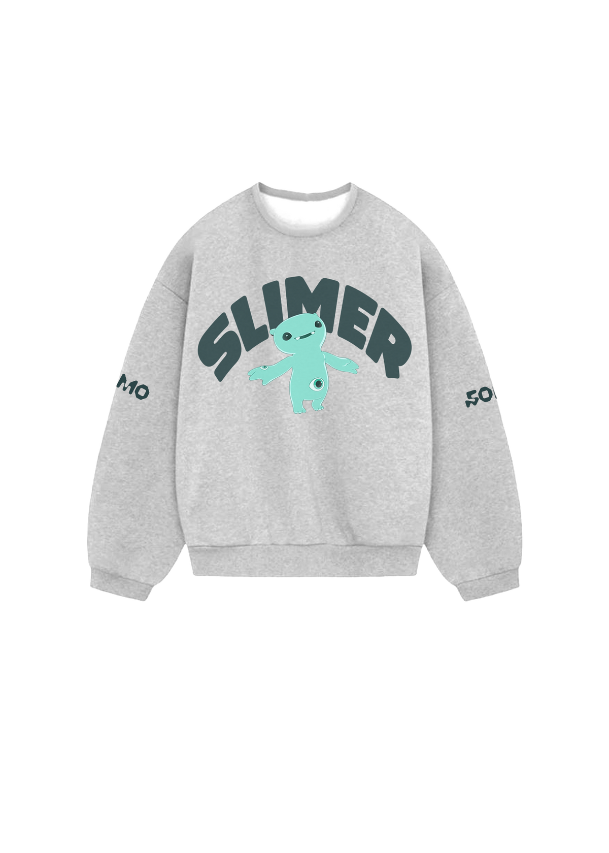 SOMO – HEATHER GREY CREWNECK