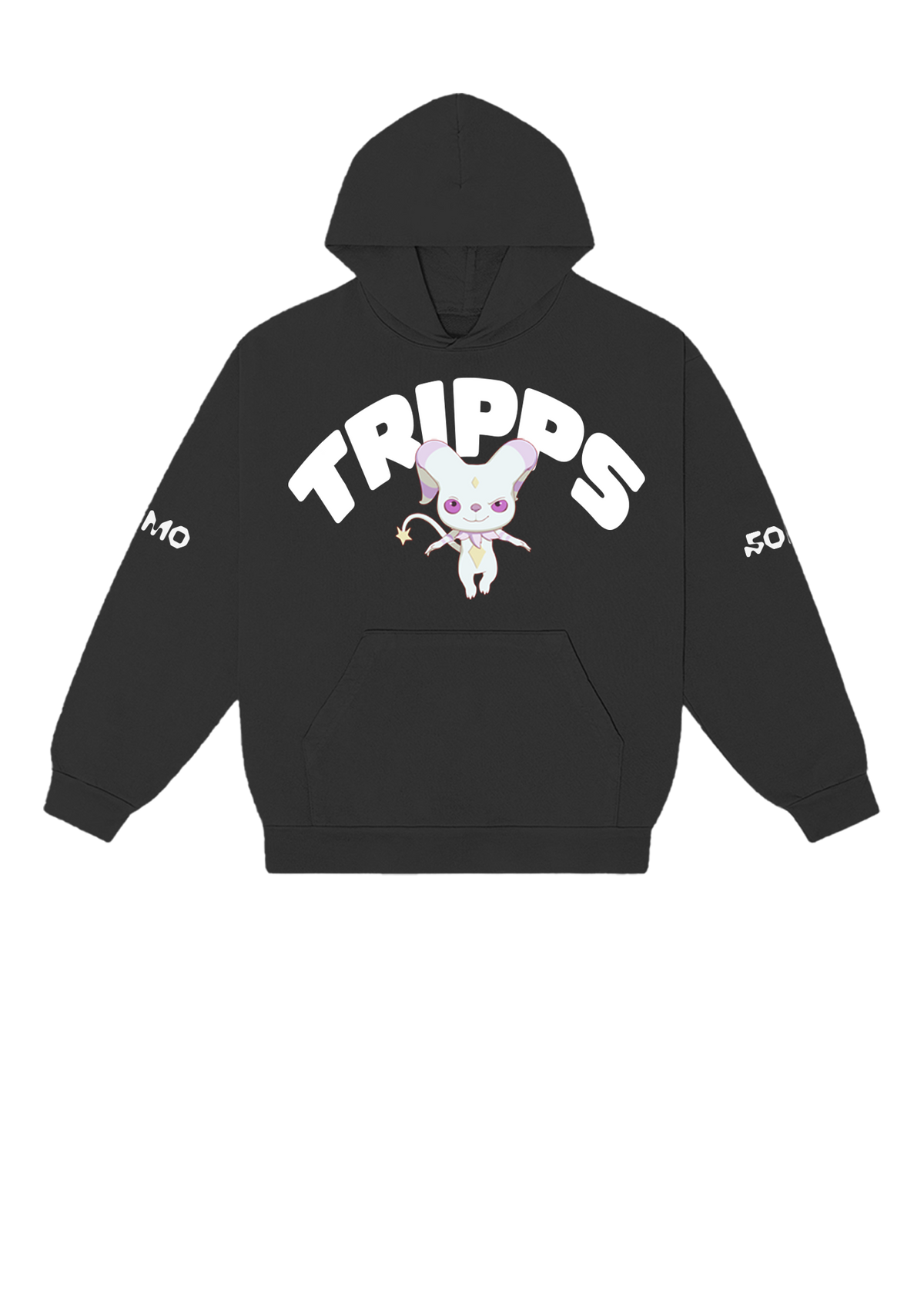 TRIPPS –  BLACK HOODIE